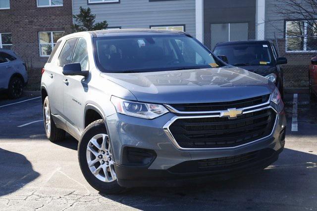 used 2021 Chevrolet Traverse car, priced at $21,200