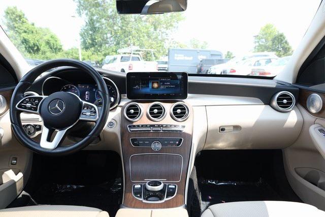 used 2021 Mercedes-Benz C-Class car, priced at $25,300