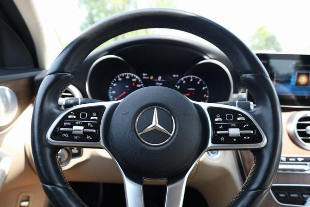 used 2021 Mercedes-Benz C-Class car, priced at $25,300