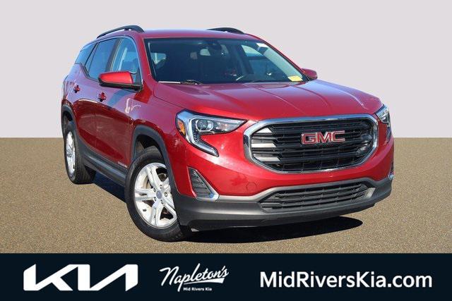 used 2021 GMC Terrain car, priced at $17,494