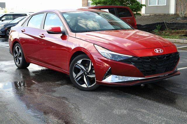 used 2021 Hyundai Elantra car, priced at $16,705