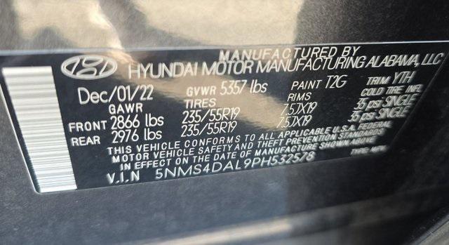 used 2023 Hyundai Santa Fe car, priced at $27,994