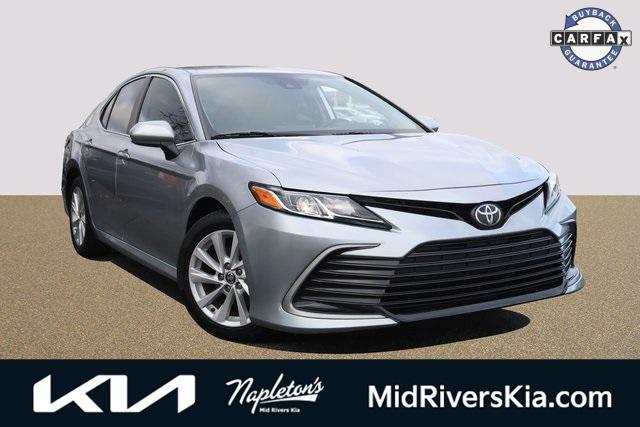 used 2021 Toyota Camry car, priced at $19,397