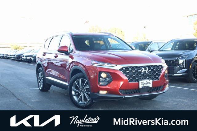 used 2020 Hyundai Santa Fe car, priced at $14,994