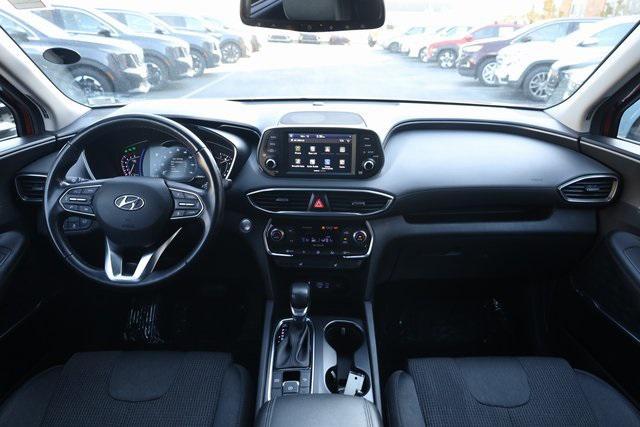 used 2020 Hyundai Santa Fe car, priced at $14,994