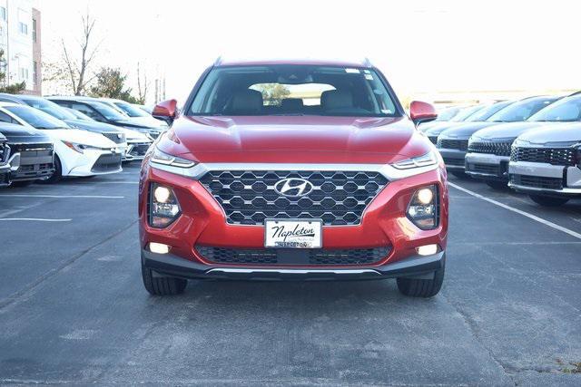 used 2020 Hyundai Santa Fe car, priced at $14,994