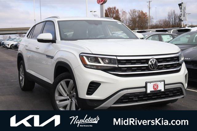 used 2022 Volkswagen Atlas Cross Sport car, priced at $27,979