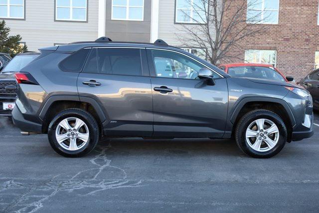 used 2019 Toyota RAV4 Hybrid car, priced at $18,000