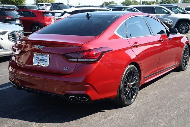 used 2020 Genesis G80 car, priced at $24,485