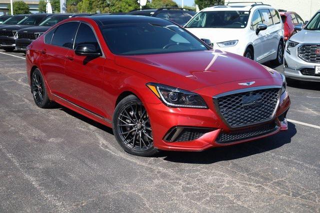 used 2020 Genesis G80 car, priced at $24,485