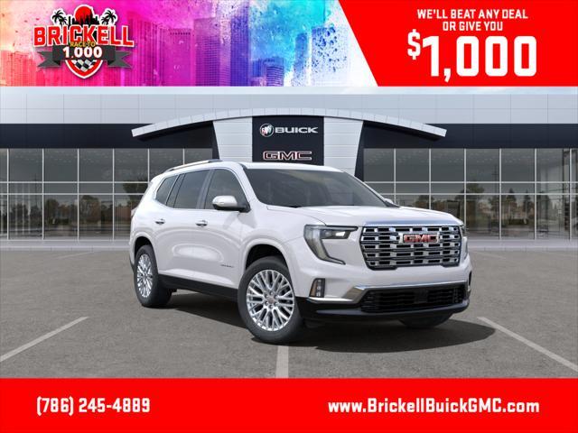 new 2024 GMC Acadia car, priced at $60,100