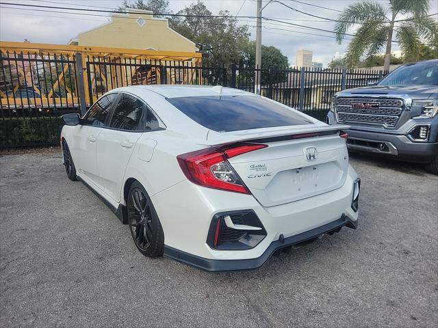 used 2020 Honda Civic Si car, priced at $22,400