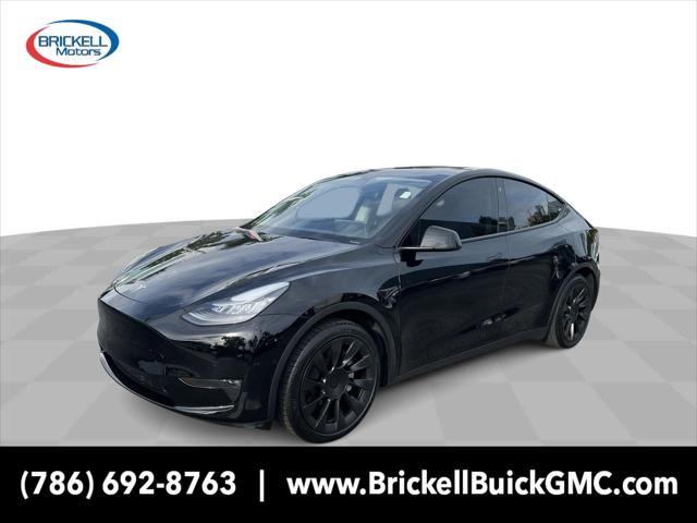 used 2021 Tesla Model Y car, priced at $27,100