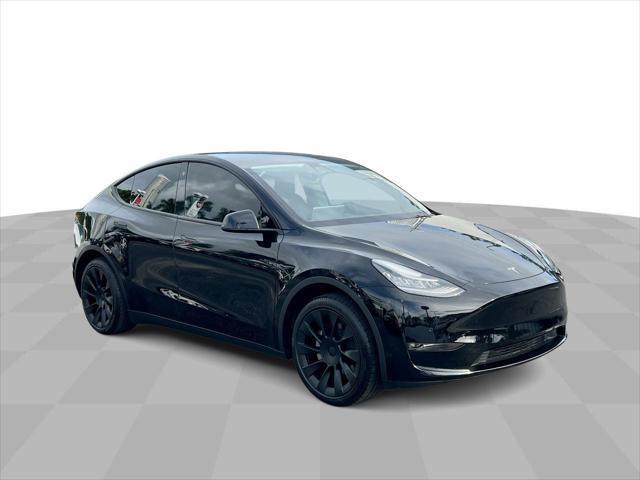 used 2021 Tesla Model Y car, priced at $27,100