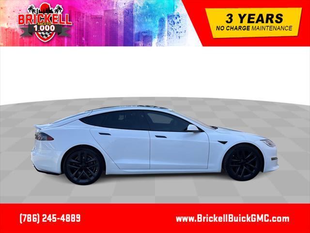 used 2021 Tesla Model S car, priced at $69,969