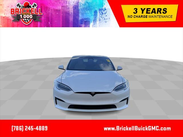 used 2021 Tesla Model S car, priced at $69,969