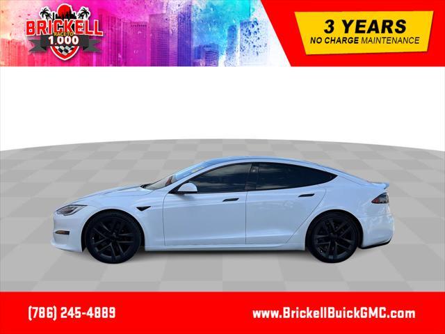 used 2021 Tesla Model S car, priced at $69,969