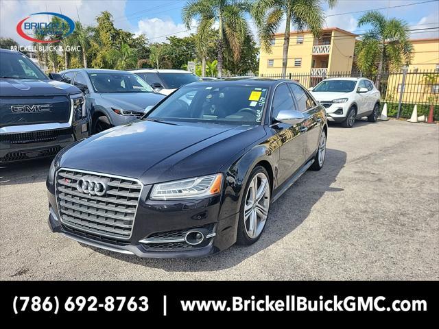 used 2015 Audi S8 car, priced at $27,400