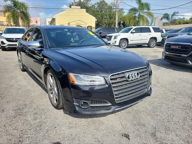 used 2015 Audi S8 car, priced at $27,400