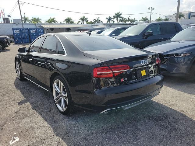 used 2015 Audi S8 car, priced at $27,400