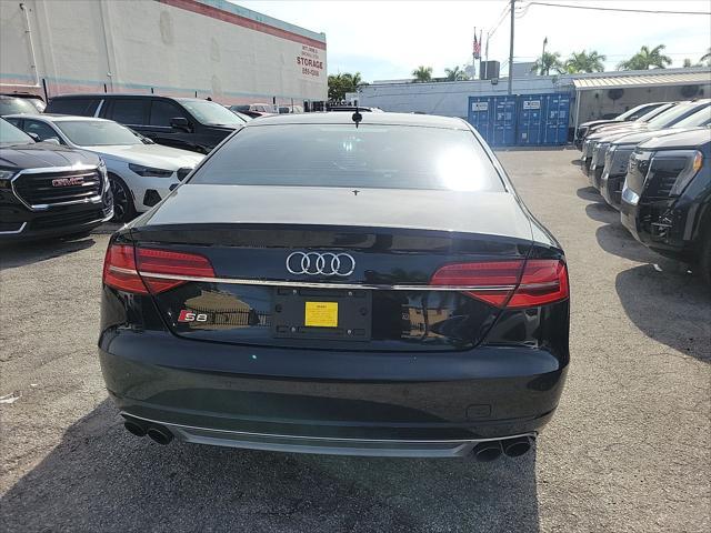 used 2015 Audi S8 car, priced at $27,400