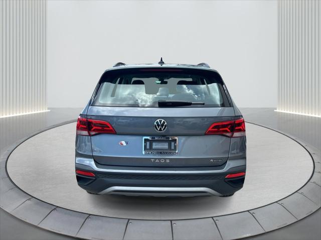 used 2024 Volkswagen Taos car, priced at $17,668