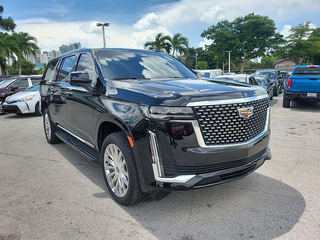 used 2024 Cadillac Escalade ESV car, priced at $87,000