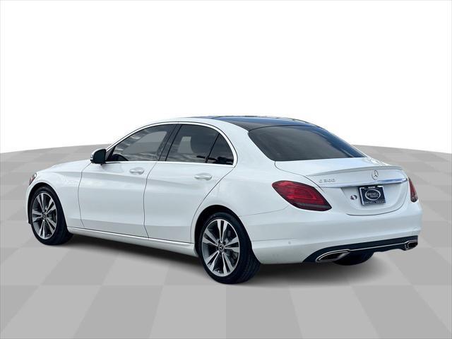 used 2021 Mercedes-Benz C-Class car, priced at $25,300