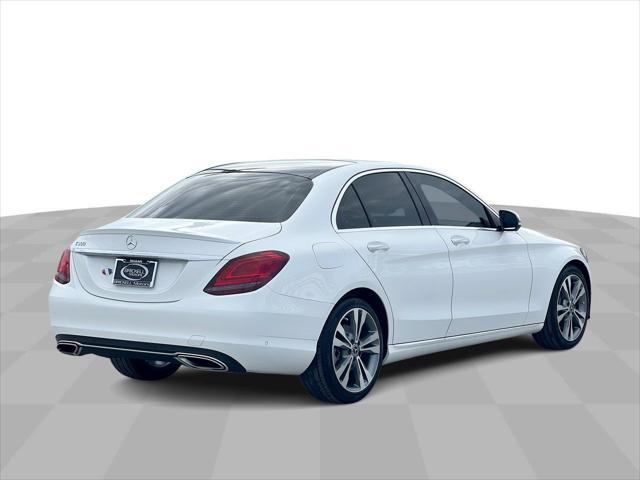 used 2021 Mercedes-Benz C-Class car, priced at $25,300