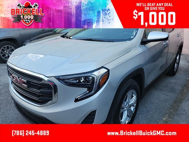 used 2021 GMC Terrain car, priced at $19,500