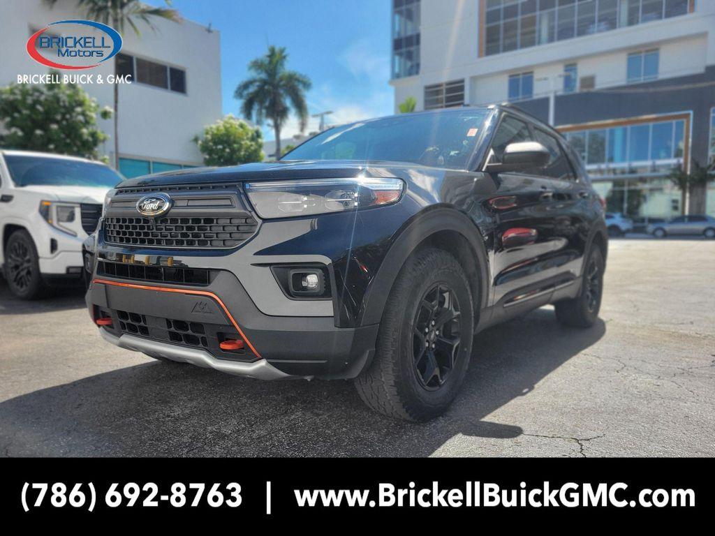 used 2022 Ford Explorer car, priced at $33,400