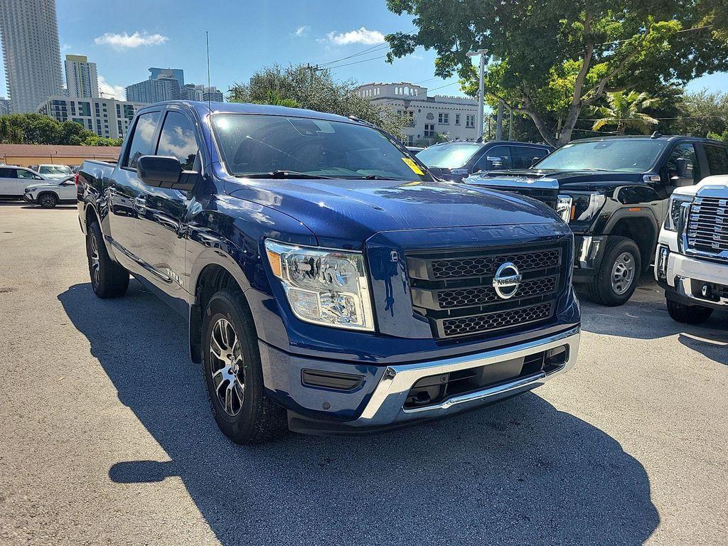 used 2021 Nissan Titan car, priced at $31,490