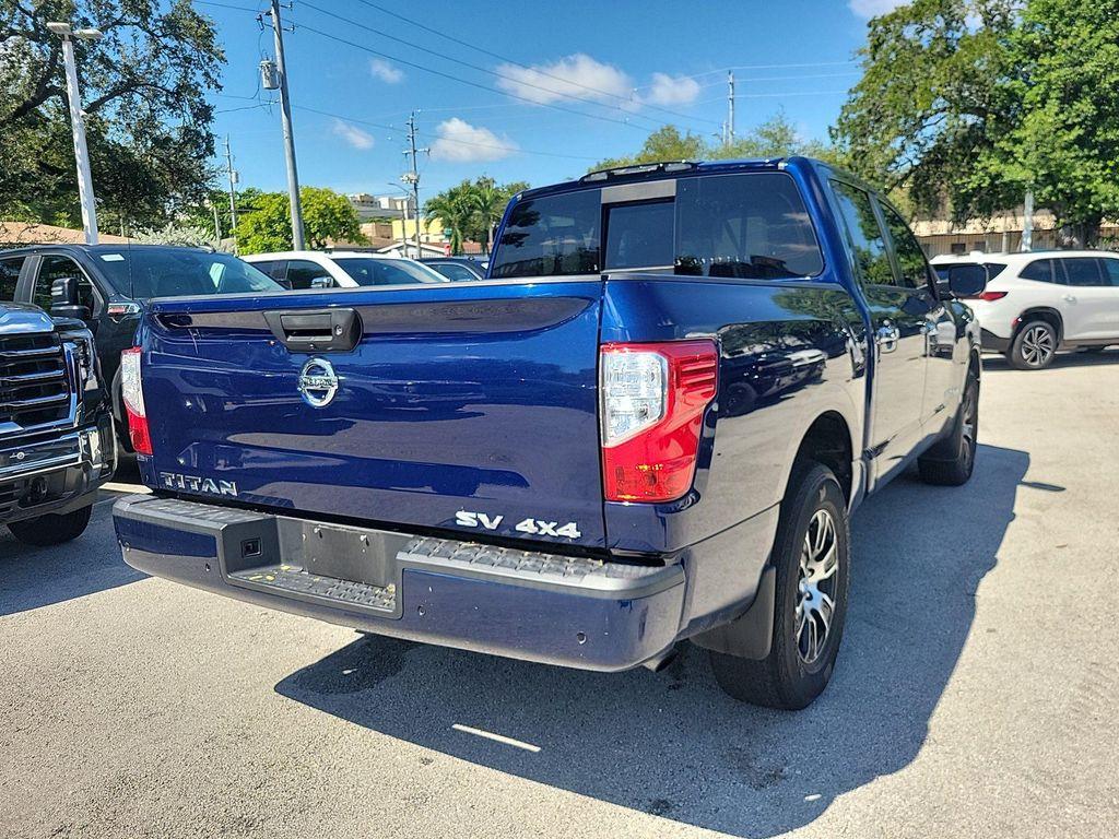 used 2021 Nissan Titan car, priced at $31,490