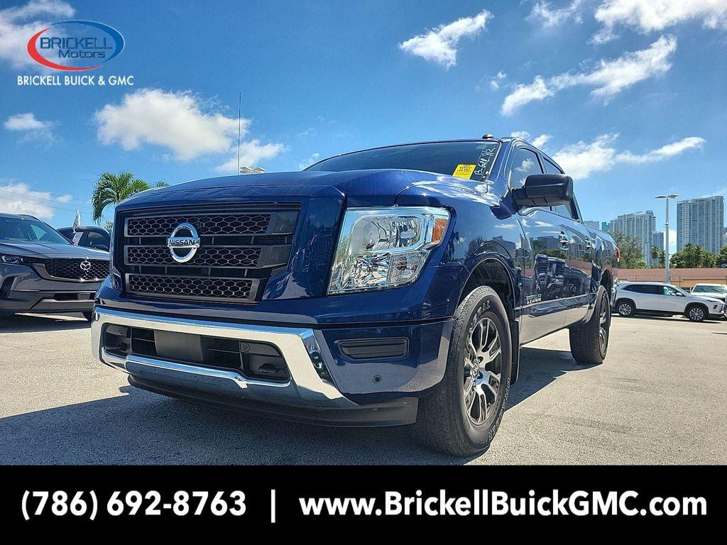 used 2021 Nissan Titan car, priced at $31,490