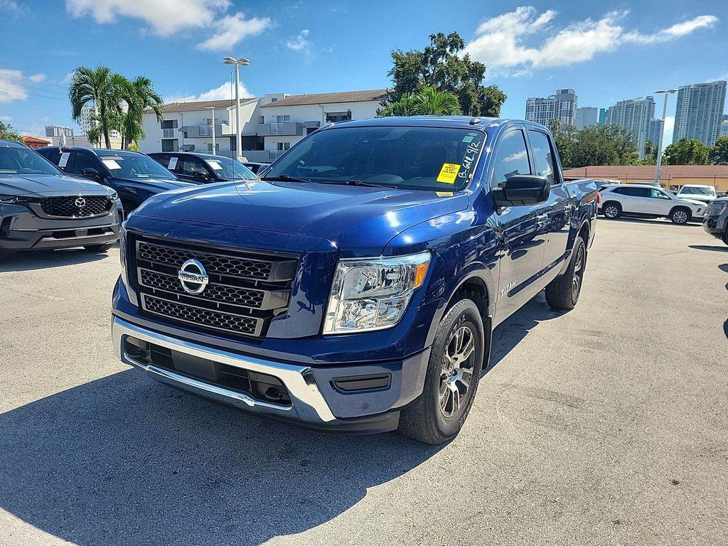used 2021 Nissan Titan car, priced at $31,490