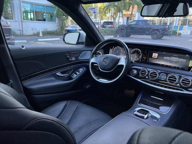 used 2017 Mercedes-Benz S-Class car, priced at $30,600