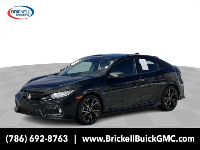 used 2018 Honda Civic car, priced at $22,200