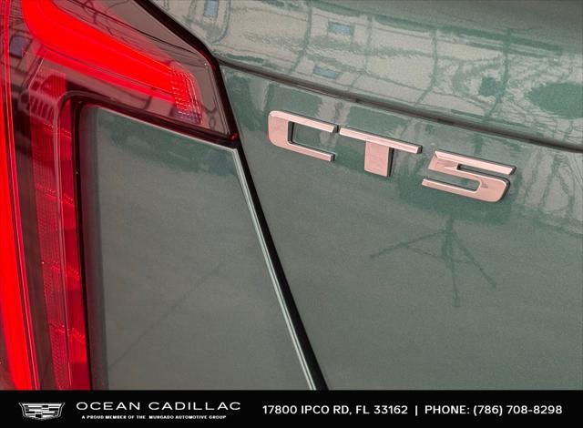 new 2025 Cadillac CT5 car, priced at $48,615