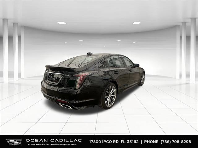 new 2025 Cadillac CT5 car, priced at $49,990