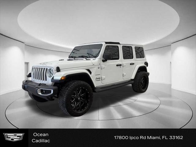 used 2020 Jeep Wrangler Unlimited car, priced at $35,000