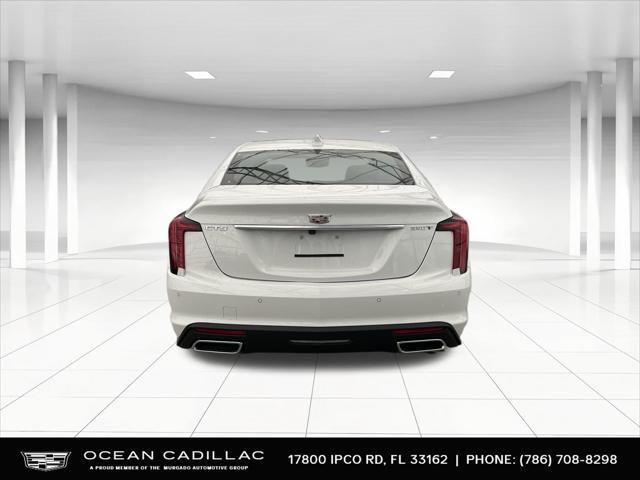 new 2025 Cadillac CT5 car, priced at $50,440