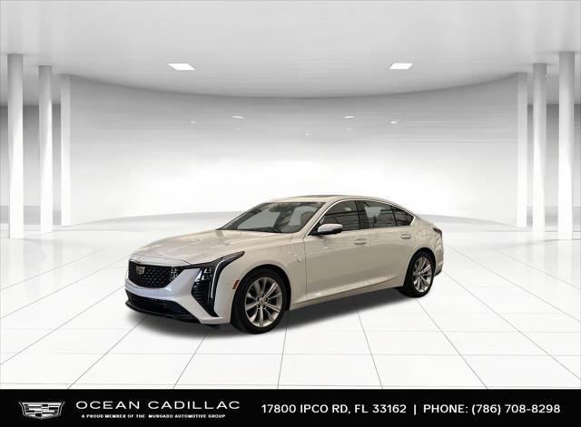 new 2025 Cadillac CT5 car, priced at $50,440