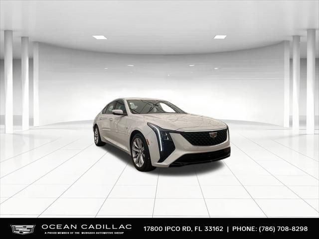 new 2025 Cadillac CT5 car, priced at $50,440