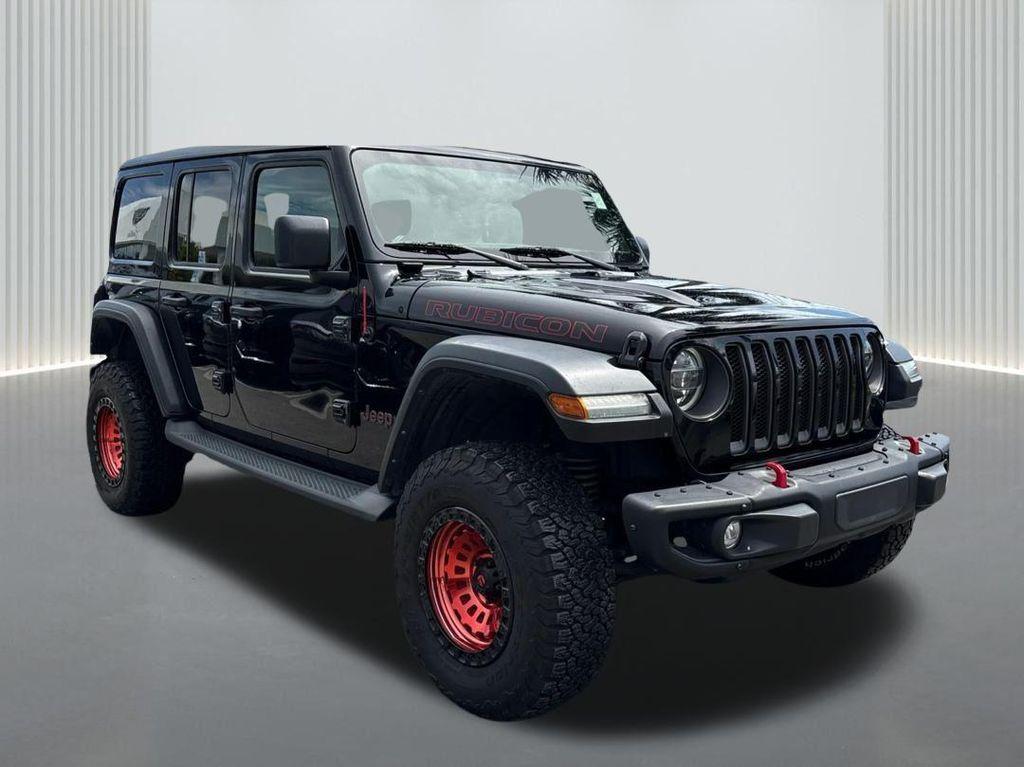 used 2021 Jeep Wrangler Unlimited car, priced at $34,886