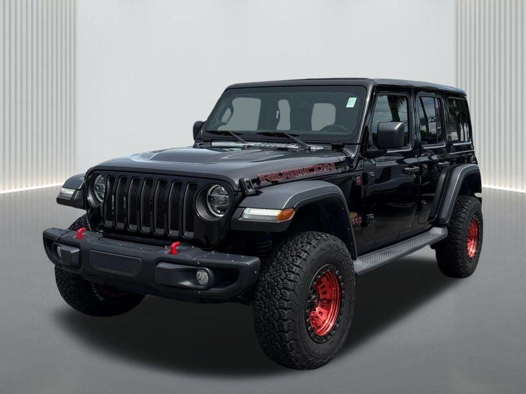 used 2021 Jeep Wrangler Unlimited car, priced at $34,886