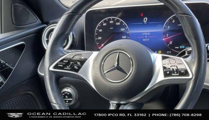 used 2022 Mercedes-Benz C-Class car, priced at $34,000