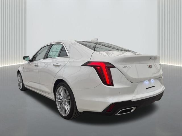 new 2025 Cadillac CT4 car, priced at $47,760