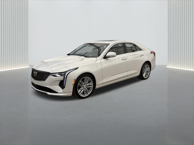 new 2025 Cadillac CT4 car, priced at $48,260