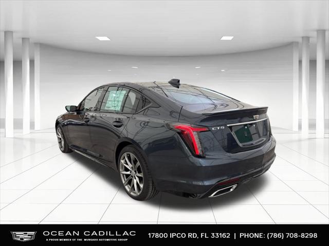 new 2025 Cadillac CT5 car, priced at $49,615