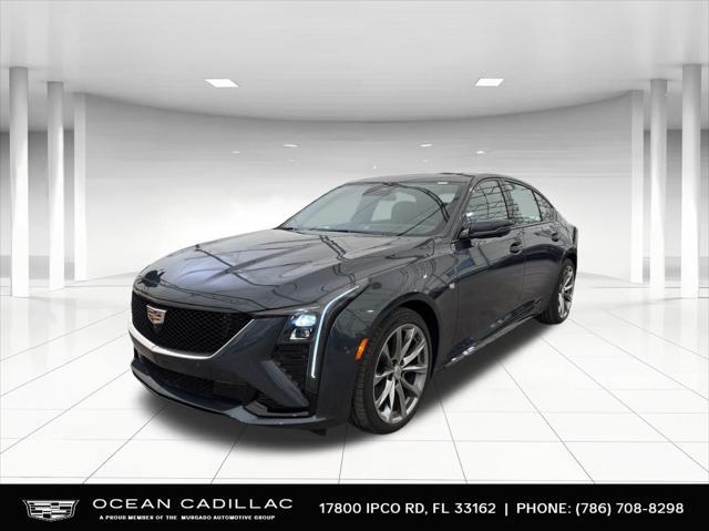 new 2025 Cadillac CT5 car, priced at $49,615